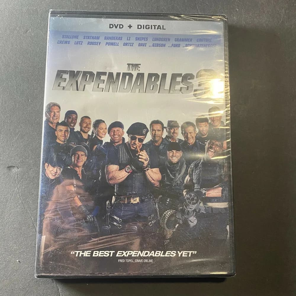 The Expendables 3 DVD Sylvester Stallone