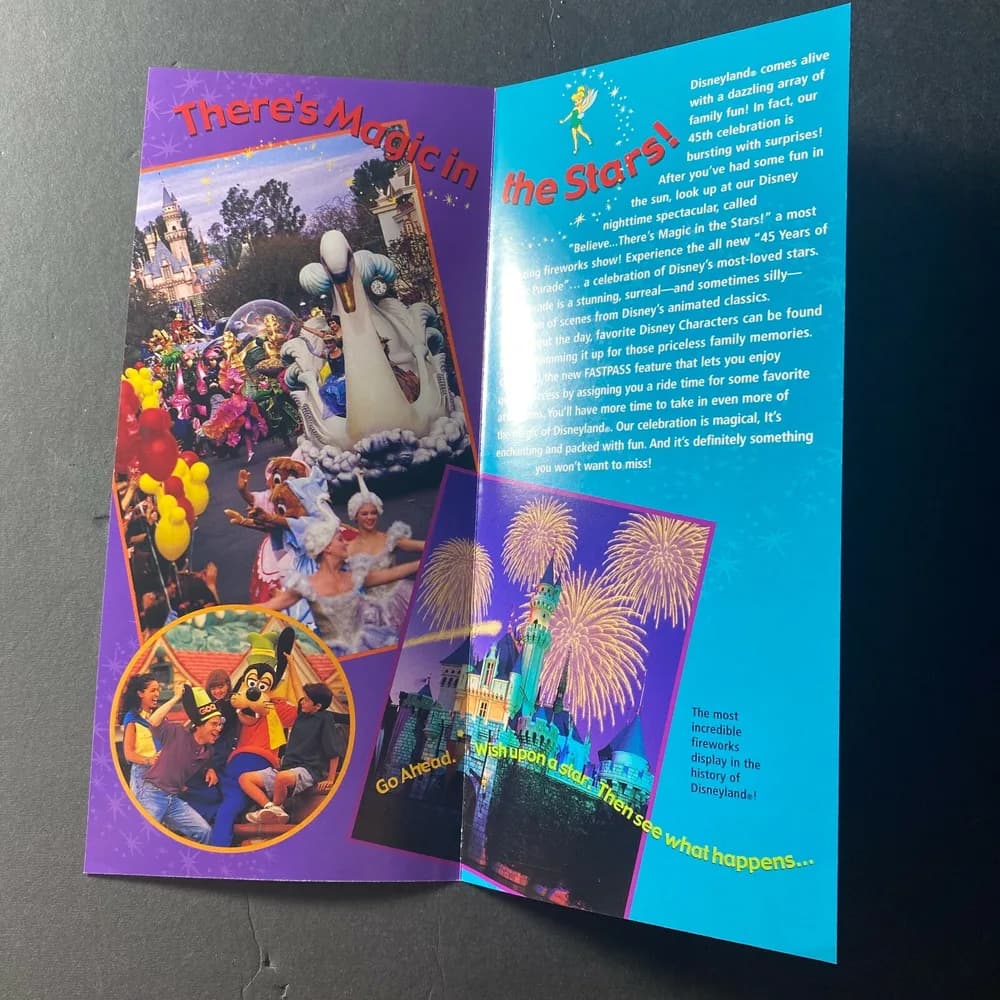 Disneyland  Resort Brochure 45 years Of Magic  Southern California brochure - Image 3