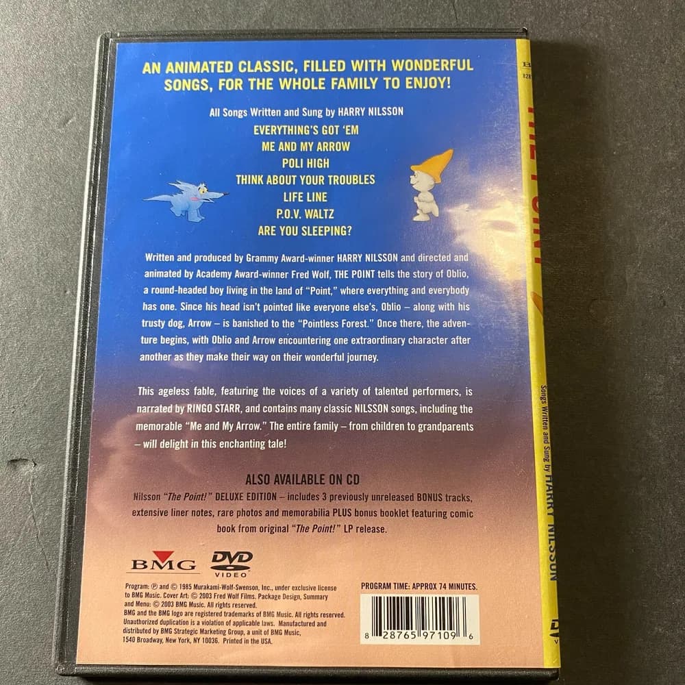 The Point Narrated By Ringo Starr, DVD slim case - Image 2
