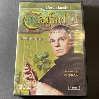 Cadfael Series 1: Boxed Set (DVD, 2010, 4-Disc Set) Acorn mystery tv series