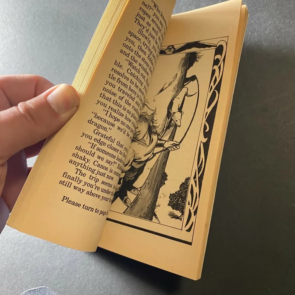 FIRST EDITION TSR Endless Quest Book #14 Raid on Nightmare Castle 1983 D&D - Image 6