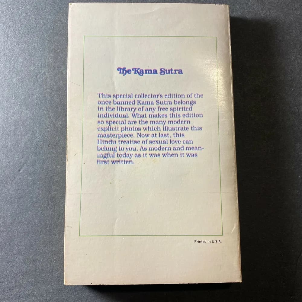 The Kama Sutra - 1981 Special Collector's Edition Book - illustrated - Image 2