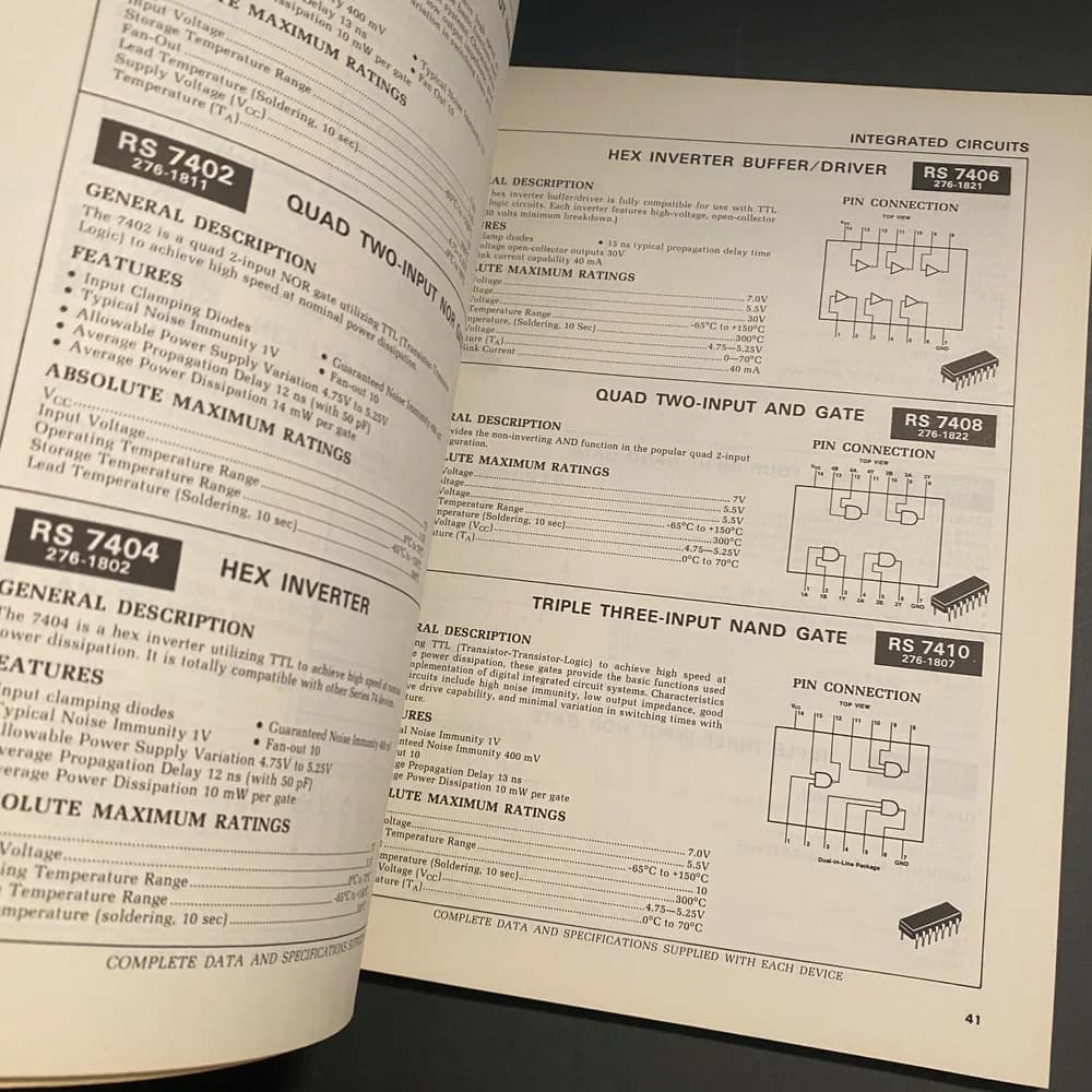 Semi Conductor Reference Handbook Archer 276-4001 1977 - Image 5