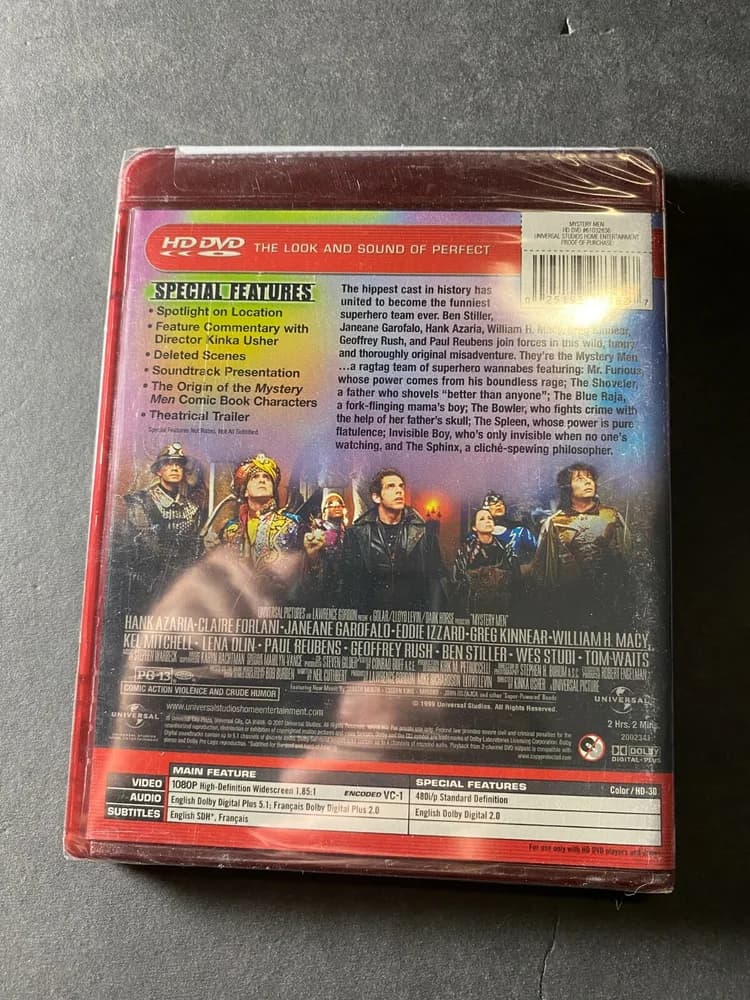 NEW Mystery Men (HD-DVD, 2007)SPECIAL HD DVD PLAYER REQUIRED - Image 2