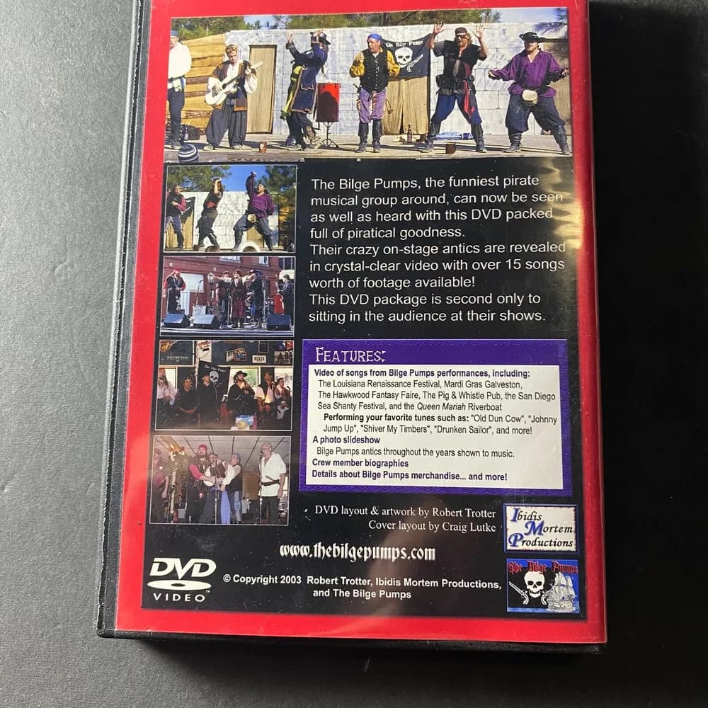 The Bilge Pumps Live Crabs Pirates DVD - Image 2
