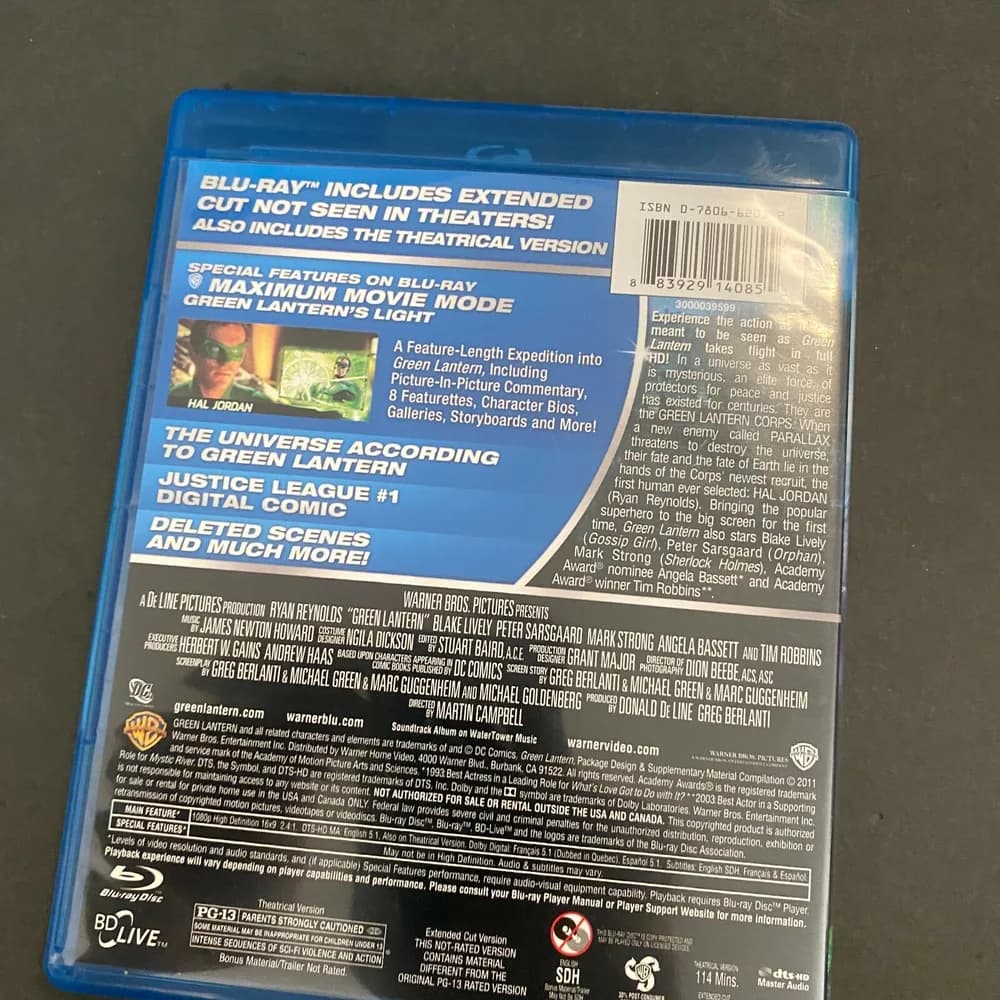 Green Lantern (Blu-ray Extended Cut) Ryan Reynolds - Image 2