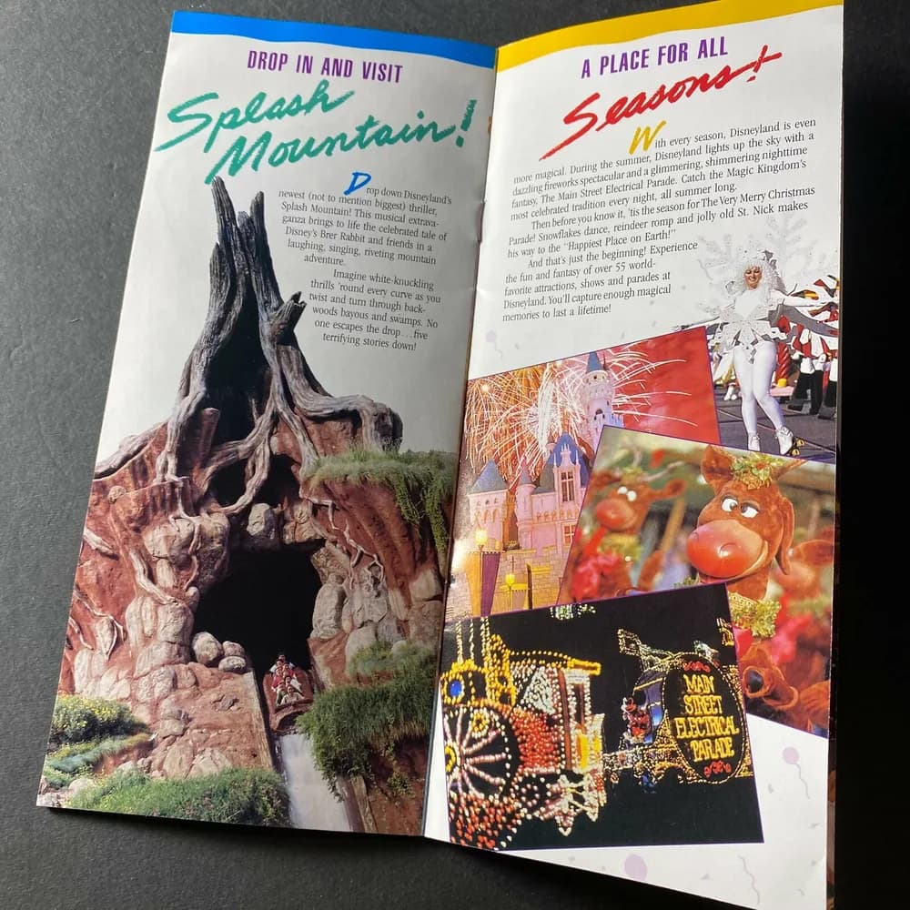 Disneyland the biggest party in Disneyland history 35 Brochure Vintage - Image 5