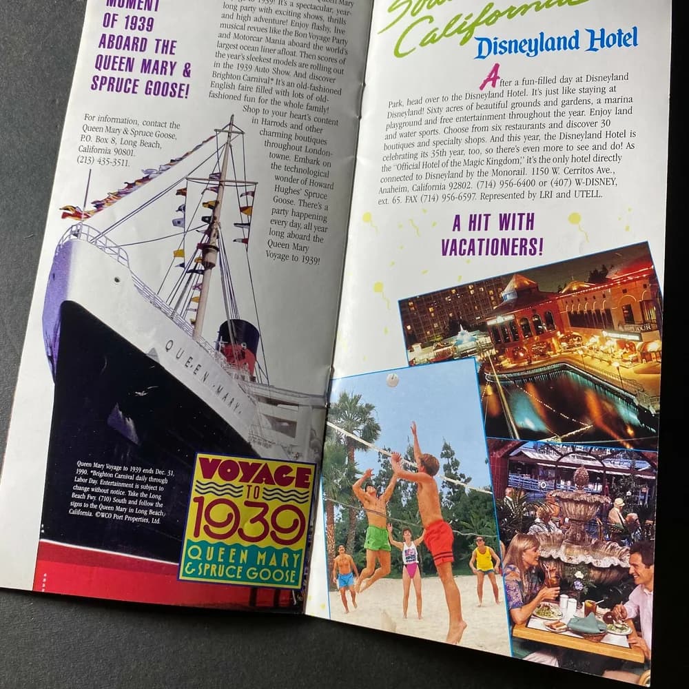 Disneyland the biggest party in Disneyland history 35 Brochure Vintage - Image 6