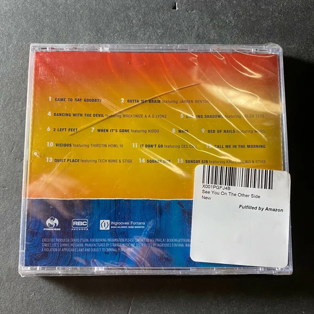 See You On The Other Side by Bernz (CD 2016 Strange Music)  - Image 2