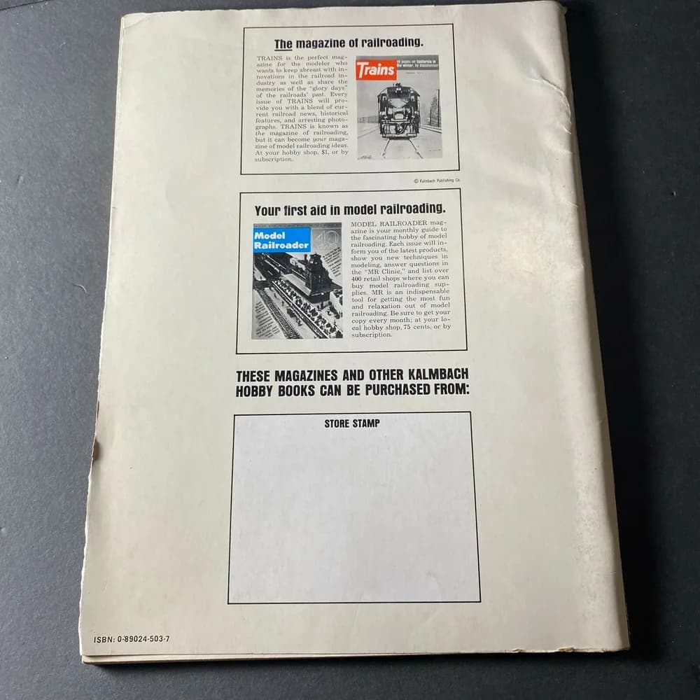 VINTAGE HO PRIMER MODEL RAILROADING FOR ALL by LINN WESTCOTT KALMBACH BOOKS - Image 2