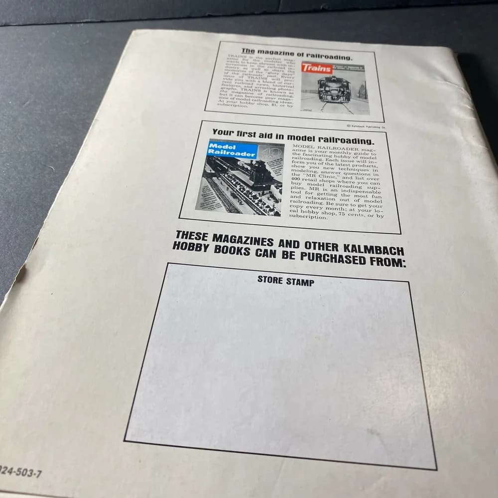 VINTAGE HO PRIMER MODEL RAILROADING FOR ALL by LINN WESTCOTT KALMBACH BOOKS - Image 3