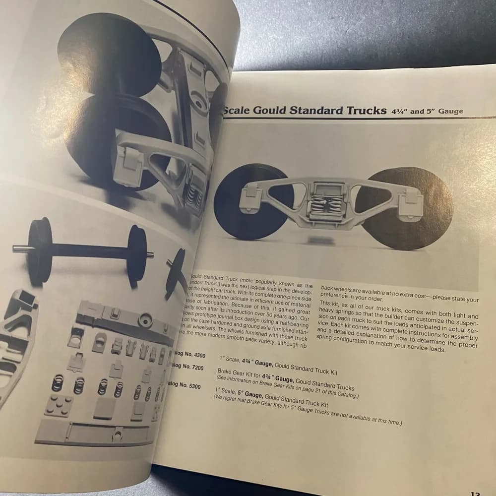 Vintage Scale & Railroad Supplies Inc Catalog Frist Edition - Image 8