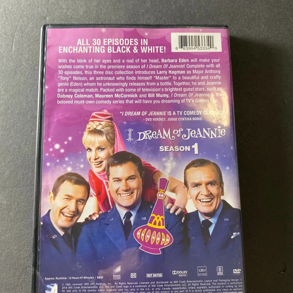 I Dream of Jeannie - The Complete First Season (DVD, 2014, 3-Disc Set) - Image 2
