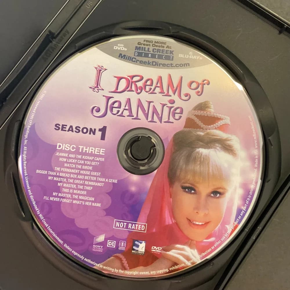I Dream of Jeannie - The Complete First Season (DVD, 2014, 3-Disc Set) - Image 7