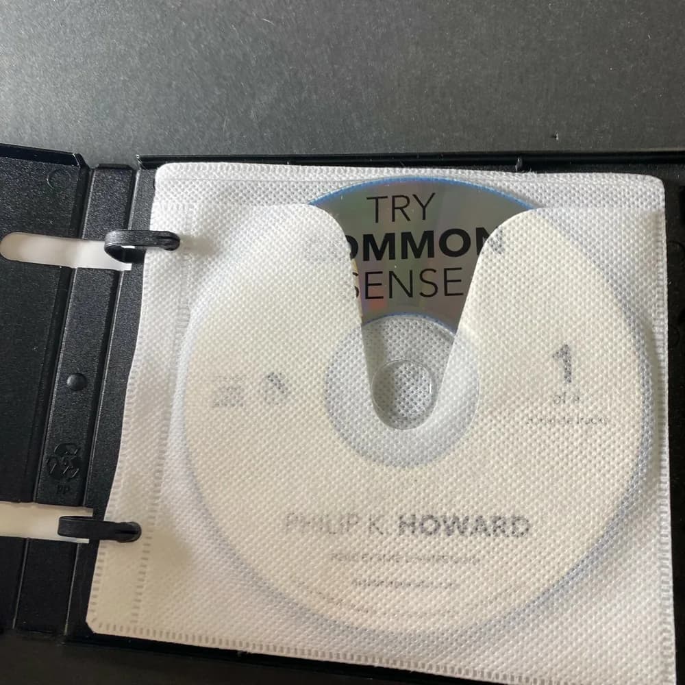 Try Common Sense: Replacing the Failed Ideologies of Right and Left Audio CD - Image 4
