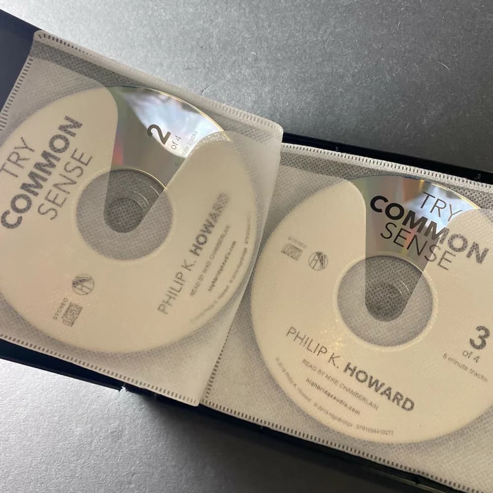 Try Common Sense: Replacing the Failed Ideologies of Right and Left Audio CD - Image 5
