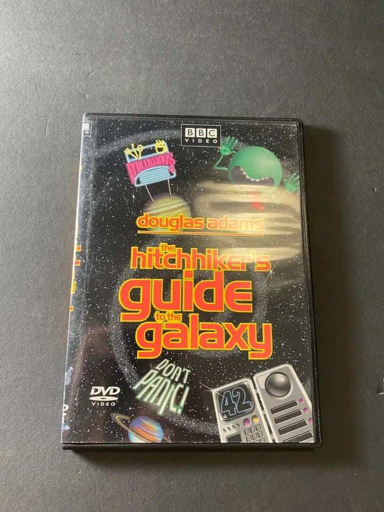 The Hitchhikers Guide to the Galaxy (DVD, 2002, 2-Disc Set) SLIM CASE