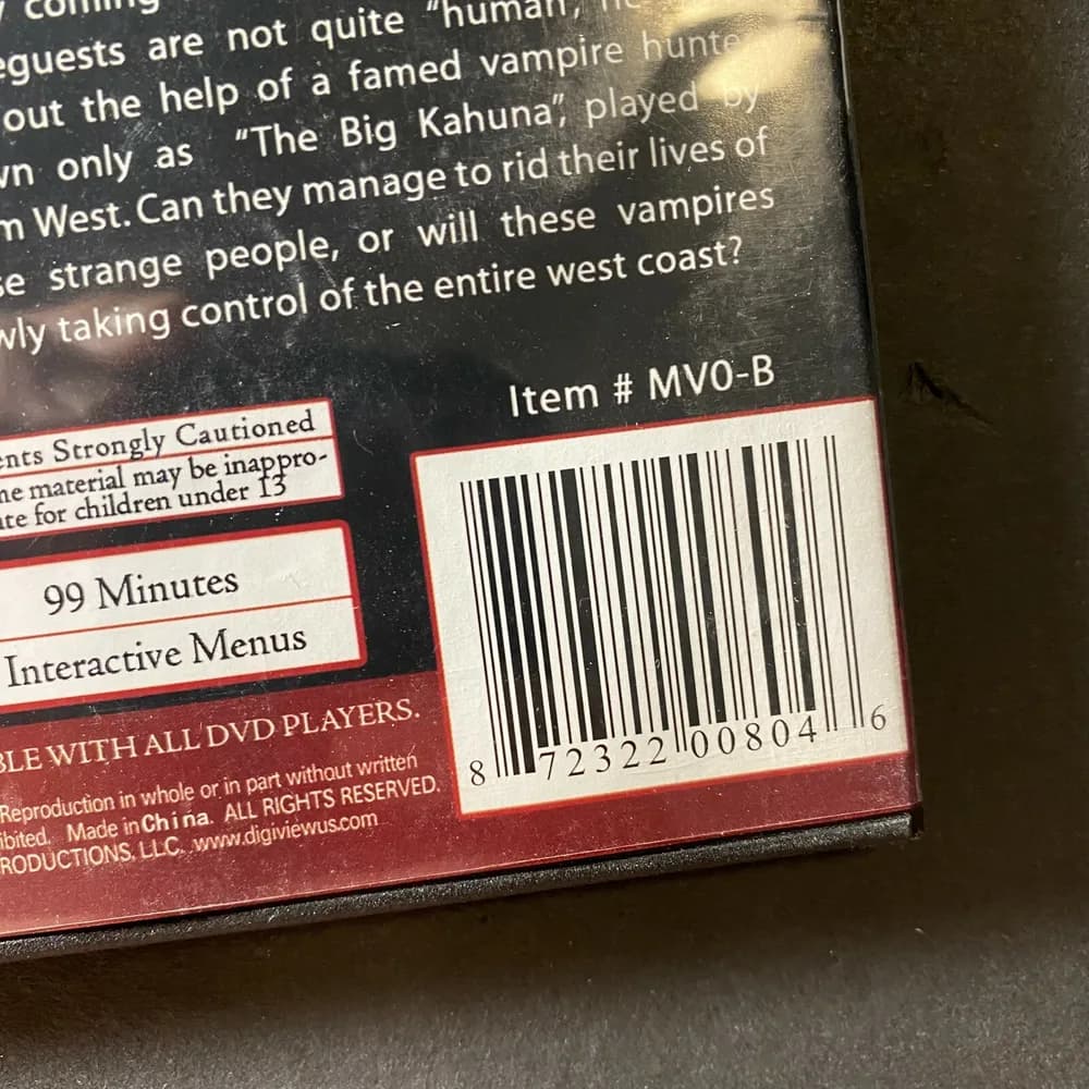 American Vampire (Carmen Electra) (2005 DVD)  SLIM CASE - Image 3