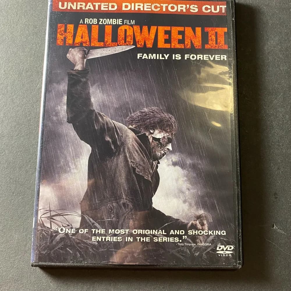Halloween II: Family Is Forever Unrated Directors Cut (DVD, 2010) SLIM CASE