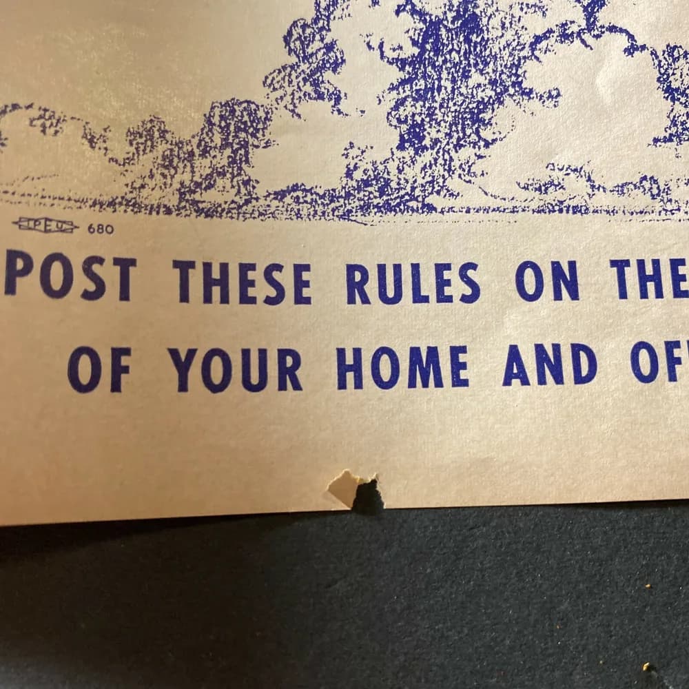 Vintage What to do if atomic warfare strikes here! pamphlet herbert legg LA CA - Image 5