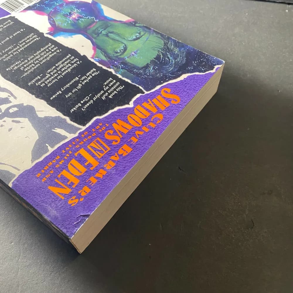 Clive Barker's Shadows of Eden by Stephen King (1993, Trade Paperback) - Image 4