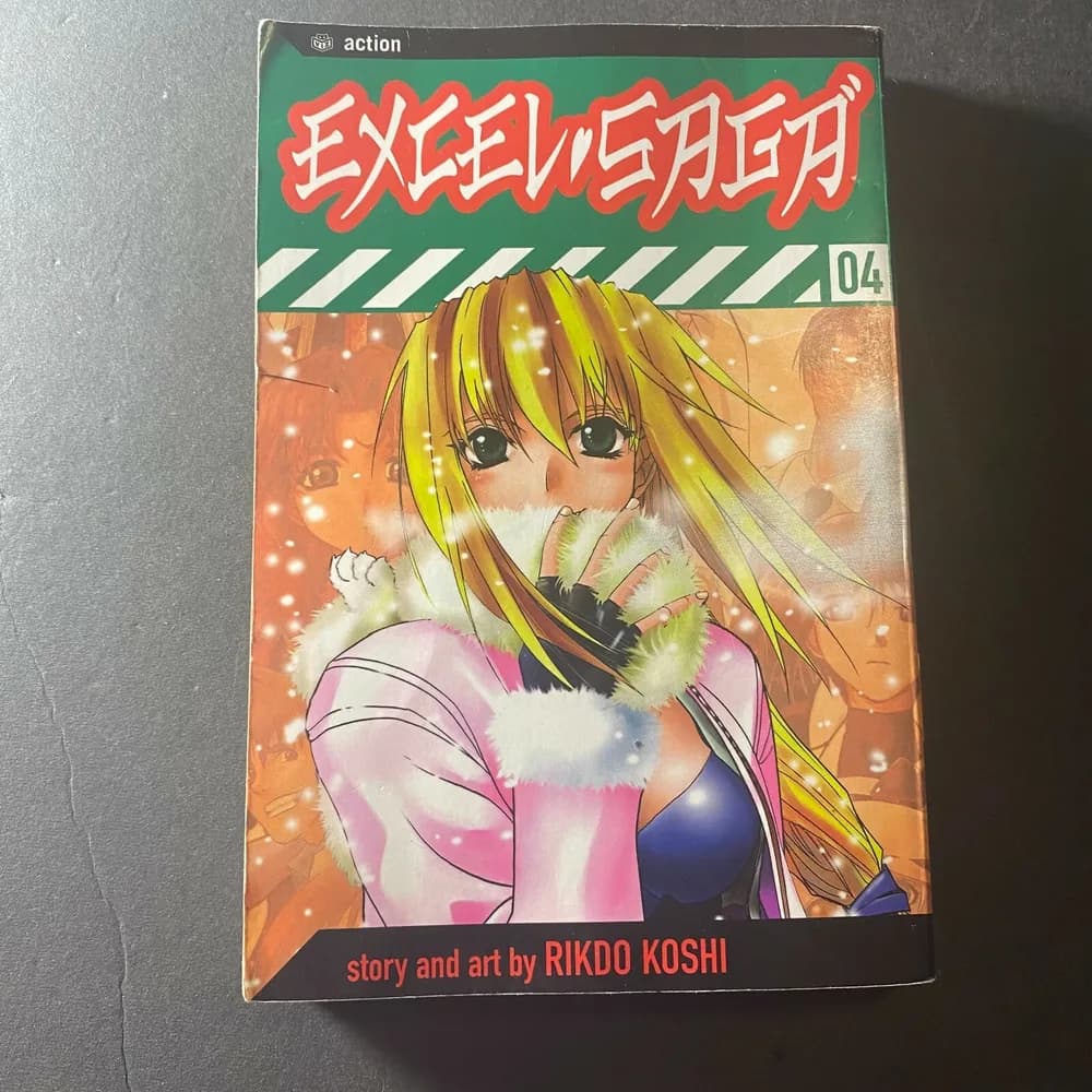 Excel Saga Paperback Rikdo Koshi 04 English