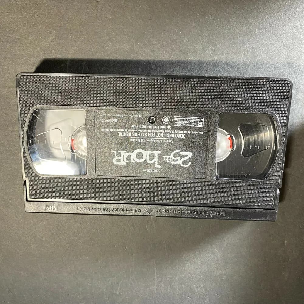 RARE DEMO 25th Hour. 2003 VHS. Screener. Ed Norton Spike Lee TESTED - Image 7