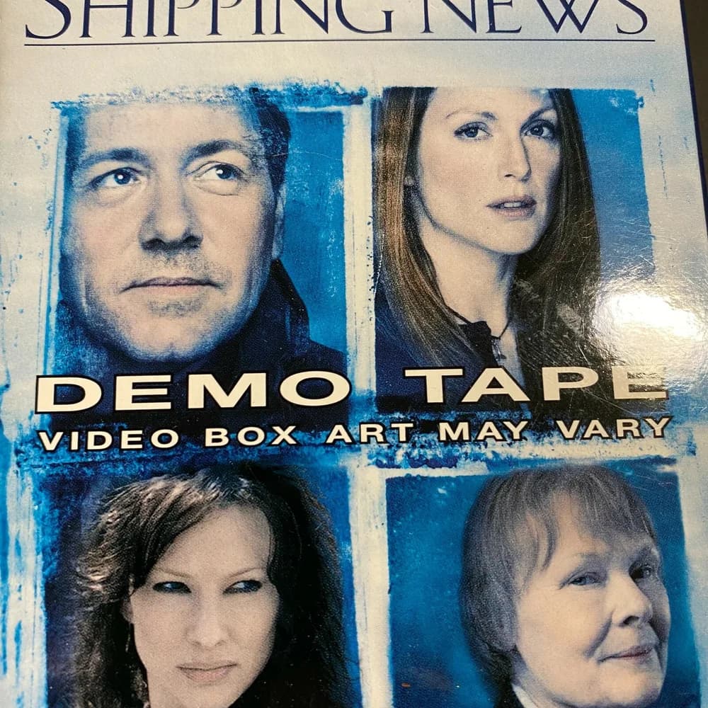 RARE DEMO Shipping News VHS Tape Screener for Video Retailers TESTED - Image 3