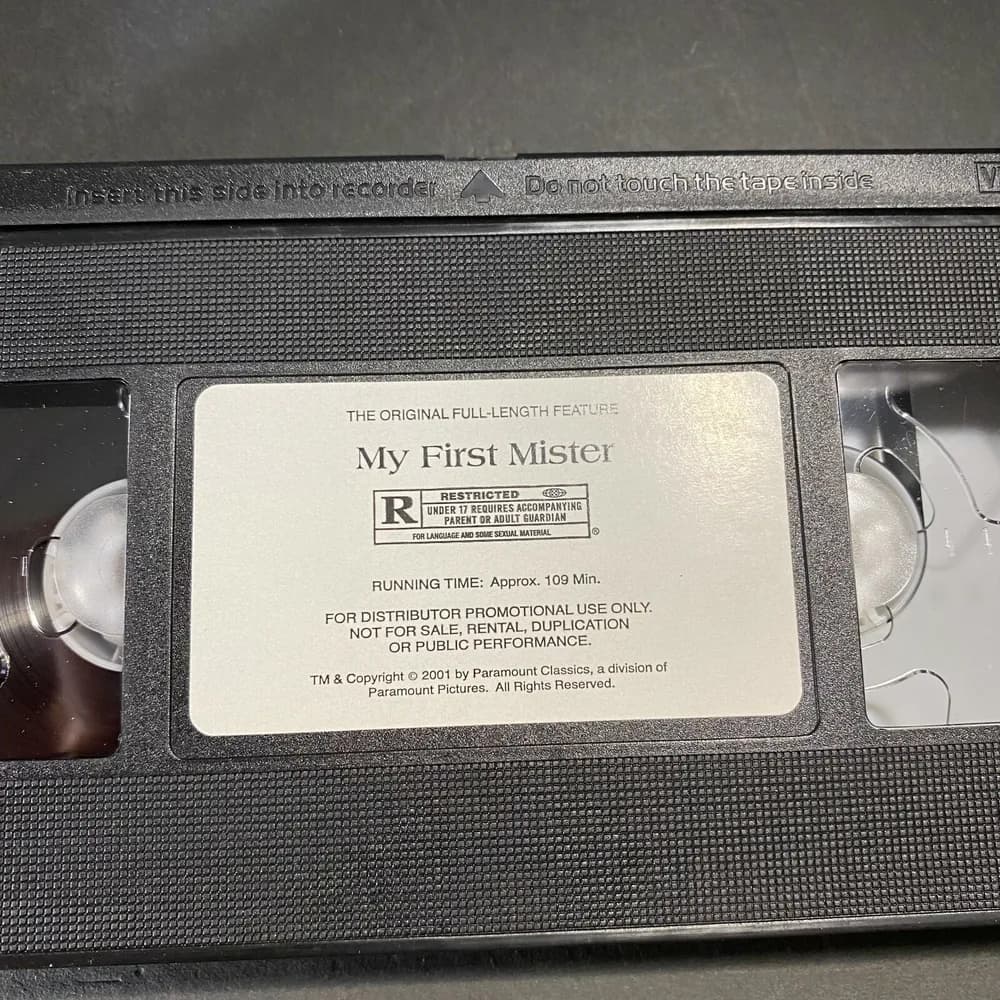 RARE PROMO COPY My First Mister (VHS, 2001) Albert Brooks Leelee Sobieski TESTED - Image 7