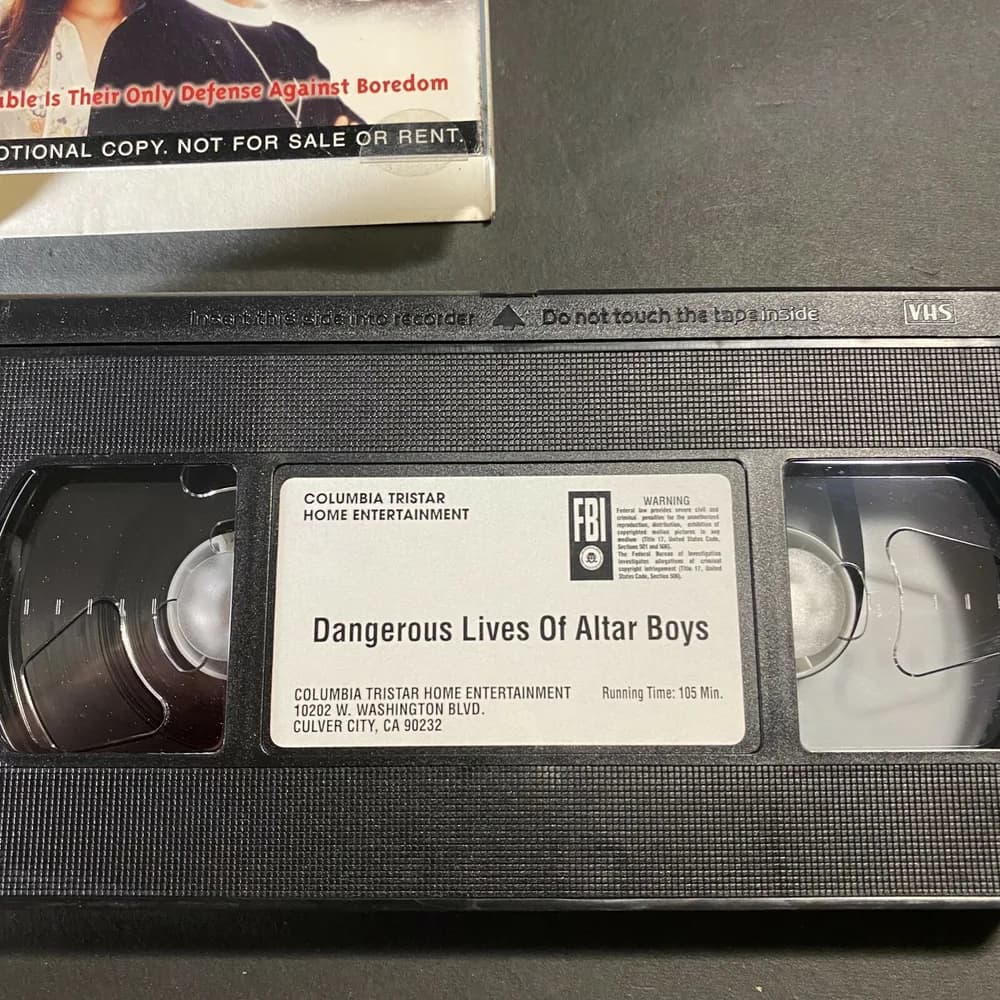RARE PROMOTIONAL COPY The Dangerous Lives of Altar Boys (VHS, 2002)  TESTED - Image 7