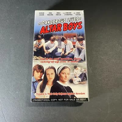 RARE PROMOTIONAL COPY The Dangerous Lives of Altar Boys (VHS, 2002)  TESTED