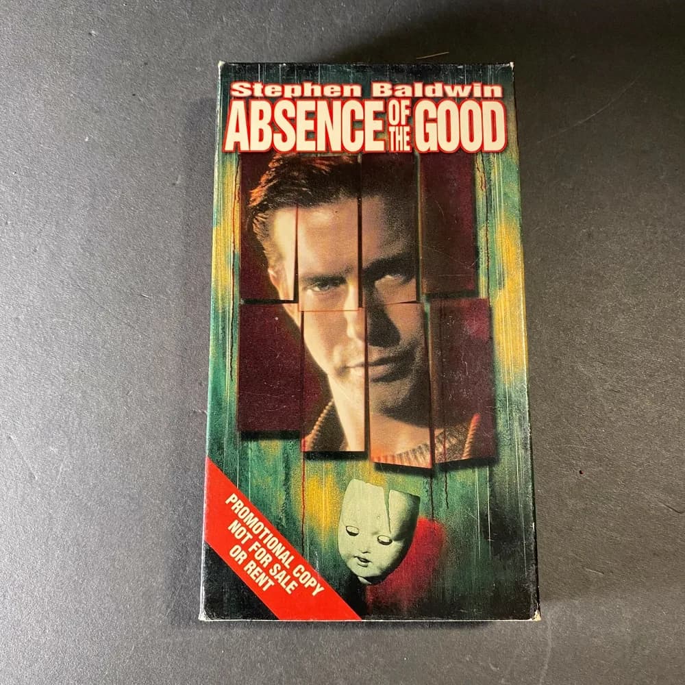 Absence Of The Good 1999 Vhs (Promo Copy) Screener Screening Copy Demo TESTED