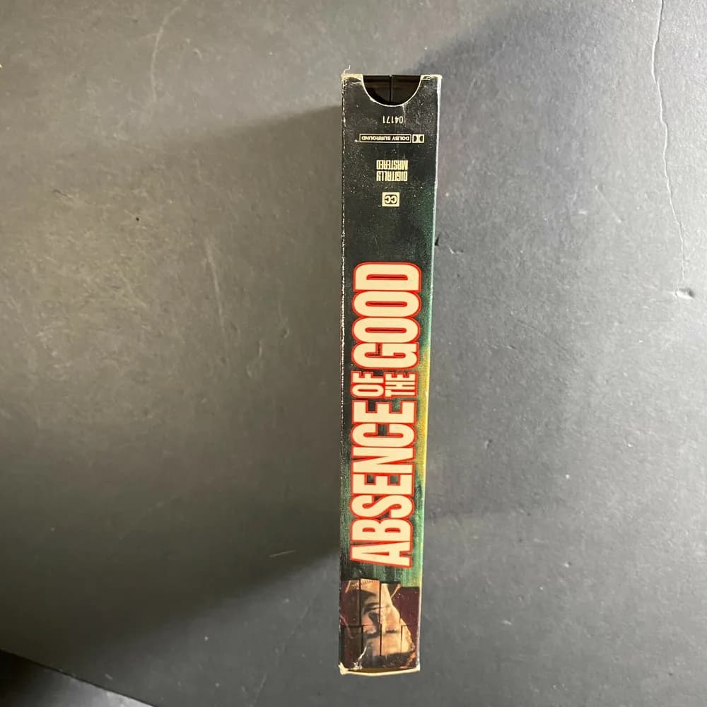 Absence Of The Good 1999 Vhs (Promo Copy) Screener Screening Copy Demo TESTED  - Image 4