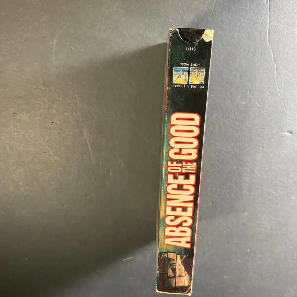 Absence Of The Good 1999 Vhs (Promo Copy) Screener Screening Copy Demo TESTED  - Image 6