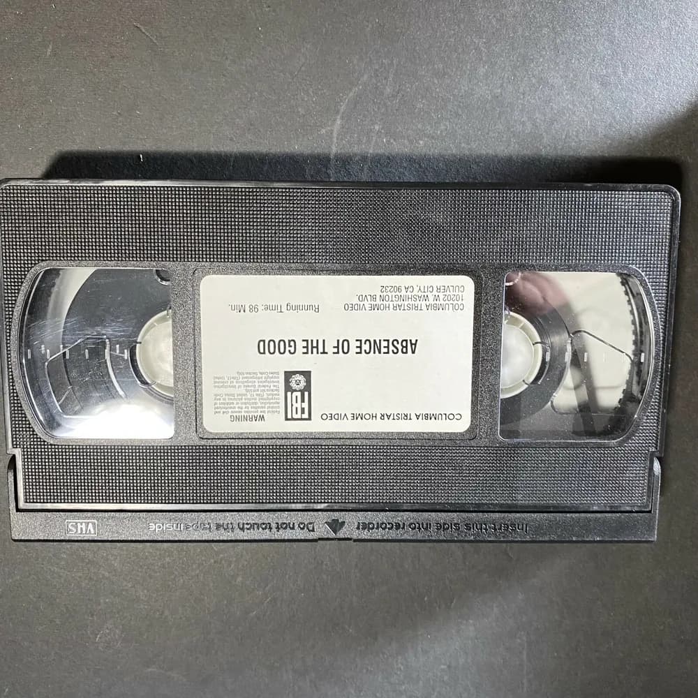 Absence Of The Good 1999 Vhs (Promo Copy) Screener Screening Copy Demo TESTED  - Image 7