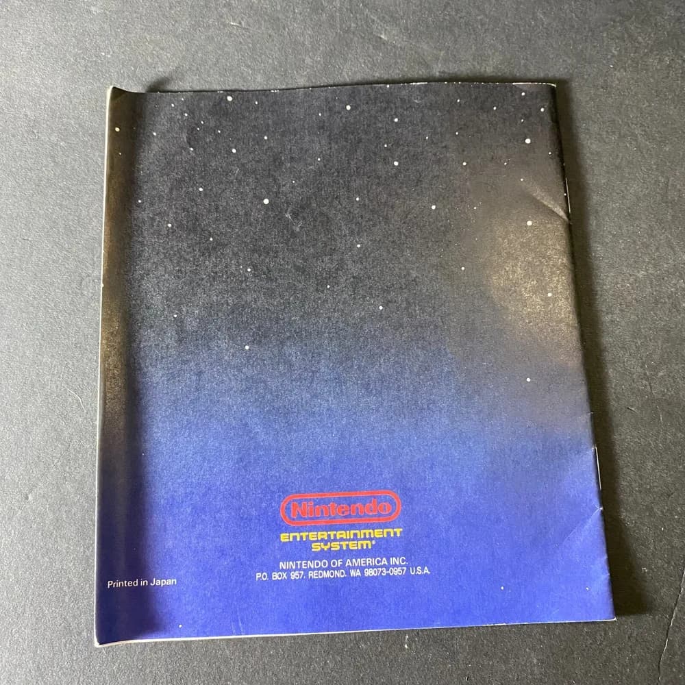 ORIGINAL NINTENDO NES ZAPPER INSTRUCTION BOOK BOOKLET MANUAL 1988 - Manual Only - Image 2