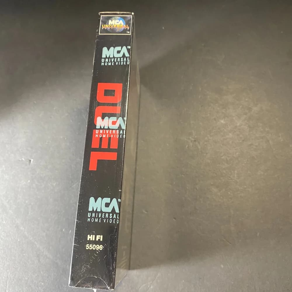 DUEL VHS Directed By Steven Spielberg Dennis Weaver 1971 Classic SEALED! - Image 2