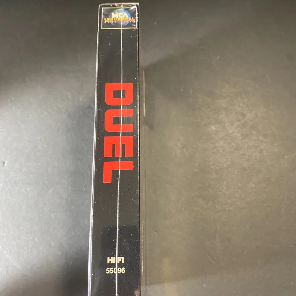 DUEL VHS Directed By Steven Spielberg Dennis Weaver 1971 Classic SEALED! - Image 5