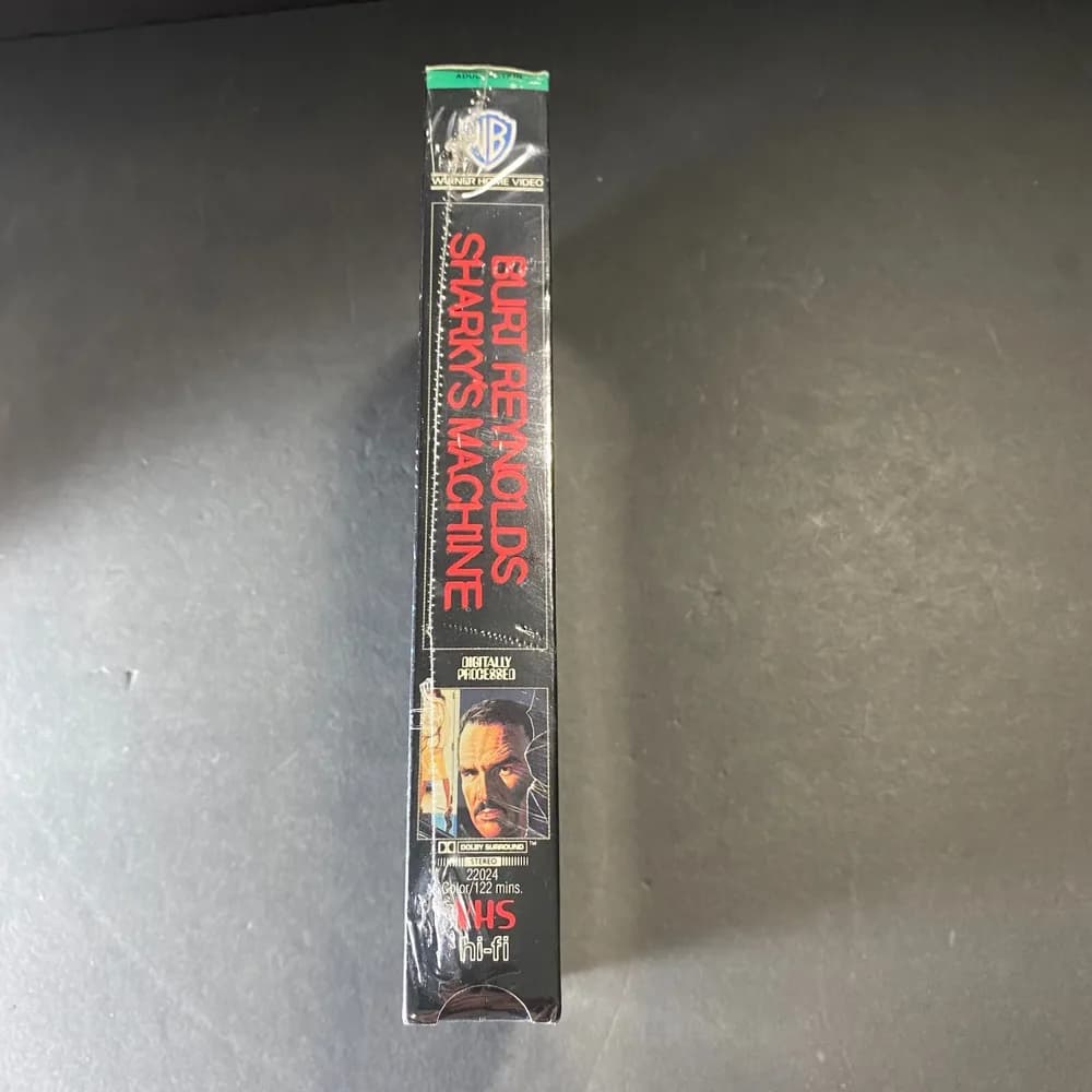 NEW Sharkys Machine (NEW SEALED VHS 1981) Burt Reynolds, Rachel Ward, Action - Image 2