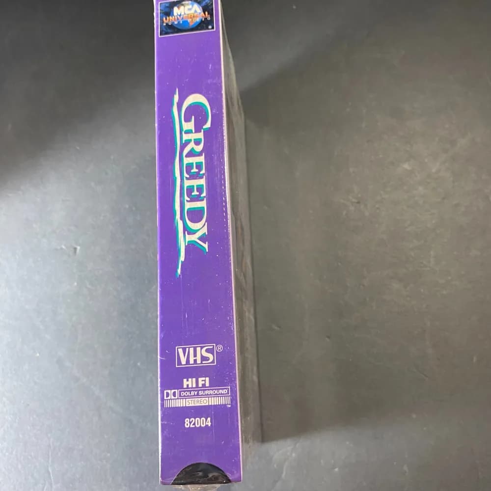 Greedy (VHS, 1994) Brand New Factory Sealed! - Image 2