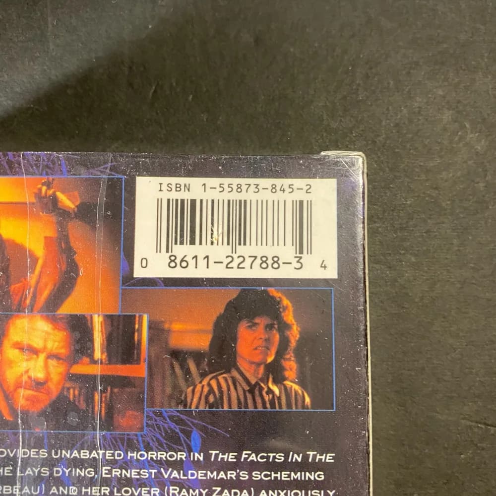 Sealed Two Evil Eyes VHS 1990 George Romero & Dario Argento Poe Horror Anthology - Image 4