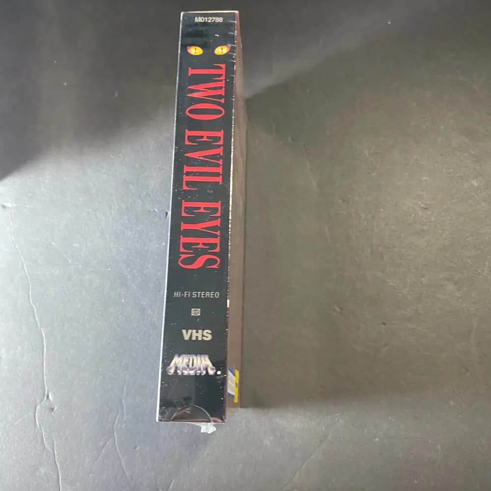 Sealed Two Evil Eyes VHS 1990 George Romero & Dario Argento Poe Horror Anthology - Image 5