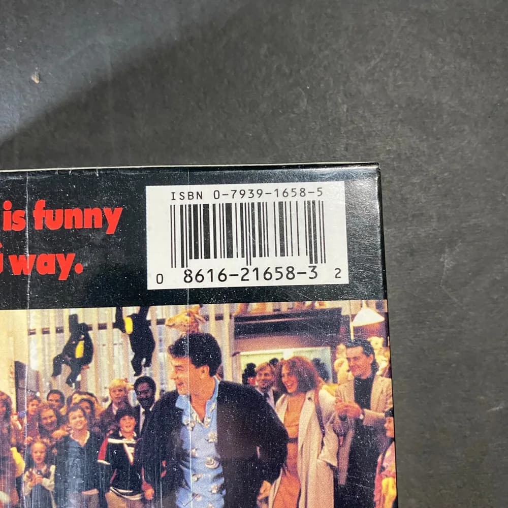 RARE Brand New Sealed Big VHS Tape 1988 Tom Hanks Fox Video Watermark - Image 4