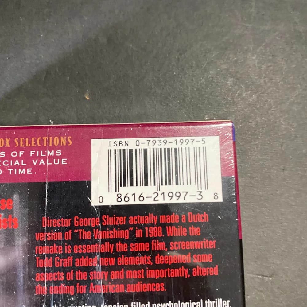 NEW The Vanishing Bridges, Sutherland, Bullock SEALED VHS SELECTIONS - Image 4