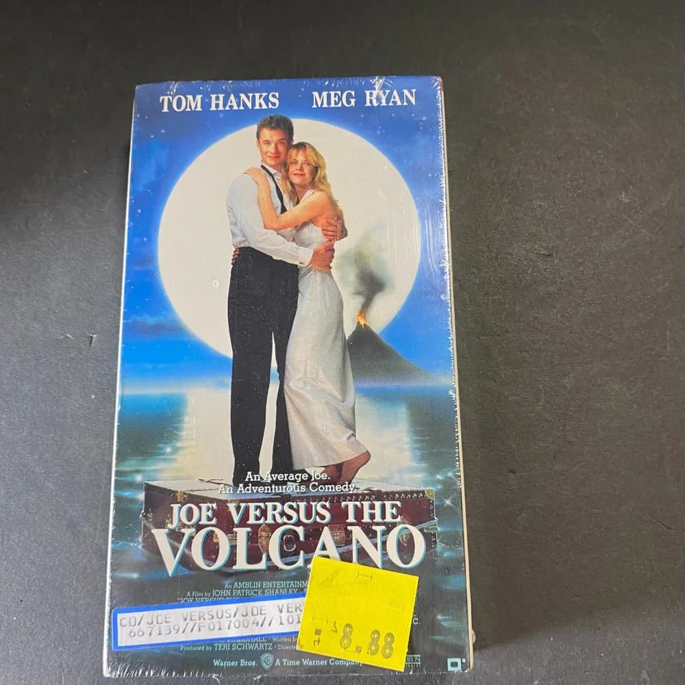 NEW Joe Versus the Volcano (VHS, 1999) Tom Hanks-Meg Ryan-SEALED