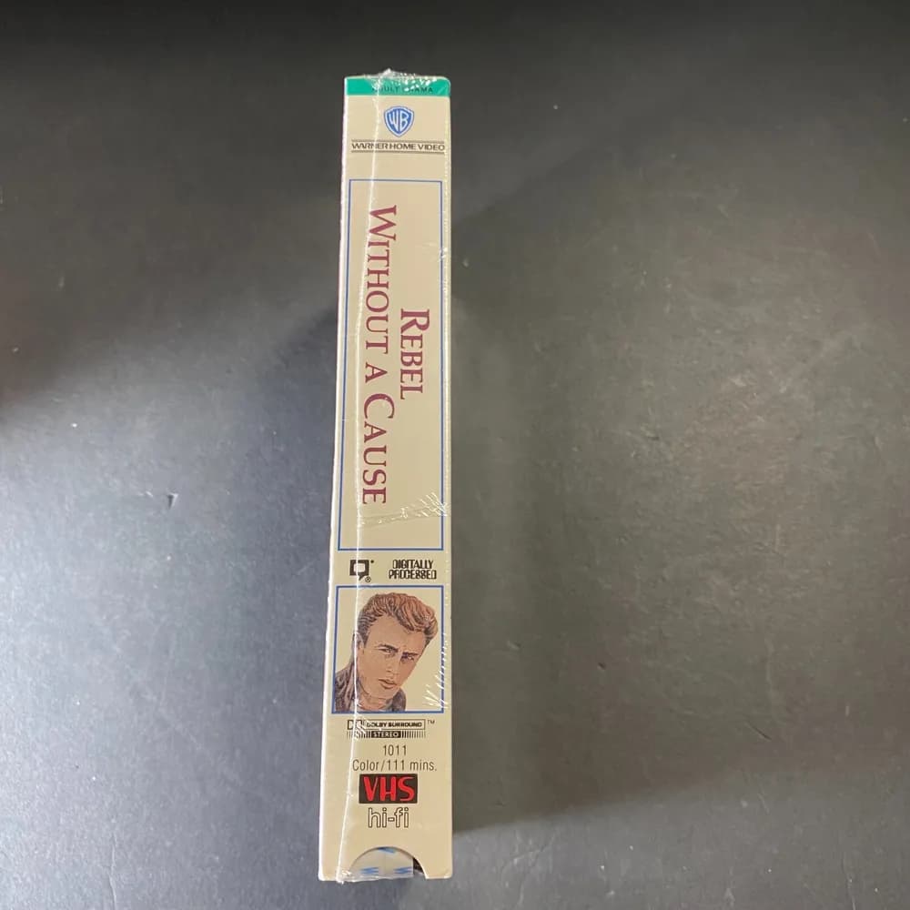 NEW SEALED Rebel Without a Cause (VHS, 1990, Warner Bros) Brand  James Dean - Image 2