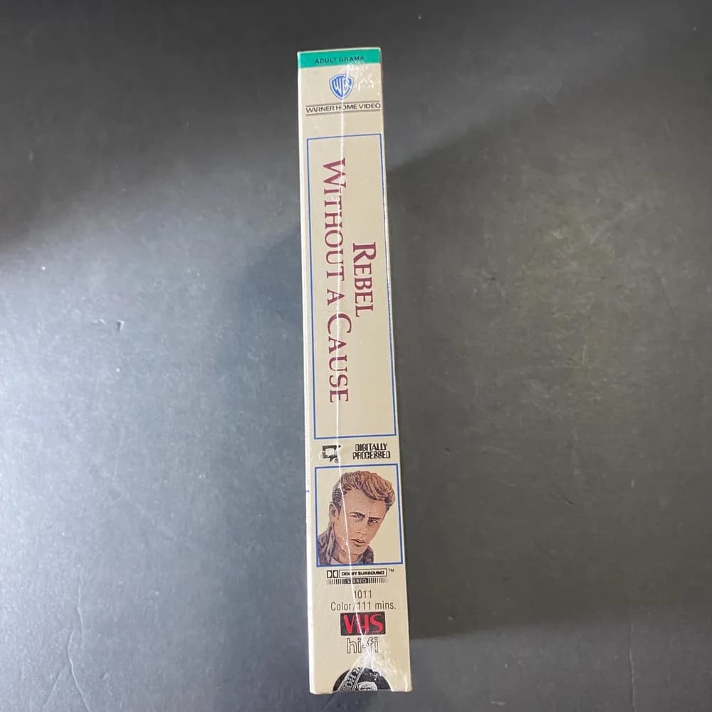 NEW SEALED Rebel Without a Cause (VHS, 1990, Warner Bros) Brand  James Dean - Image 5