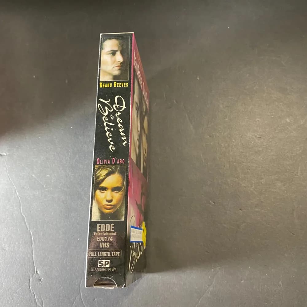 NEW SEALED DREAM TO BELIEVE VHS aka TEENAGE DREAM VHS 1986 KEANU REEVES DEBUT  - Image 5