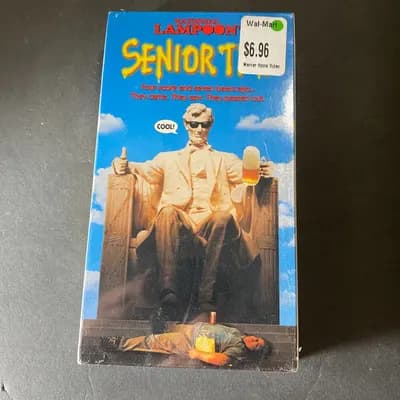NEW SEALED National Lampoons Senior Trip (VHS 1996) Matt Frewer, Raunchy Misfits