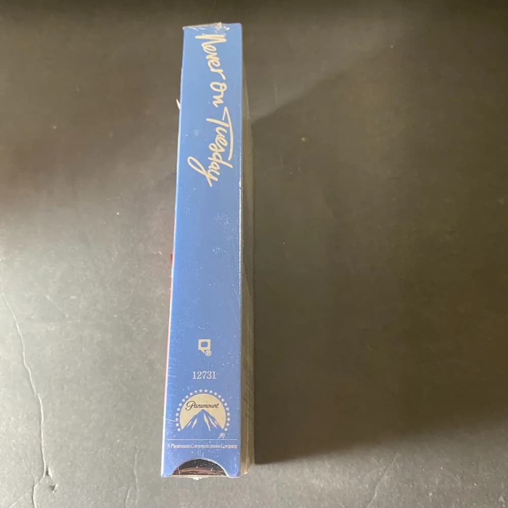 BRAND NEW  SEALED Never On Tuesday (VHS, 1989) Claudia Christian RARE  - Image 2